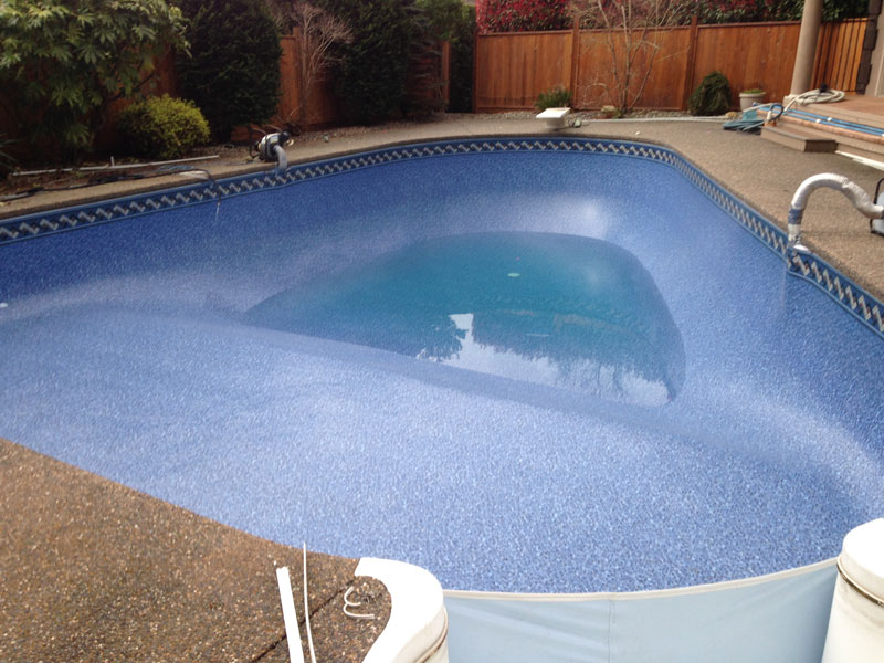 Mountain Top Mosaic Liner Replacement - West Vancouver